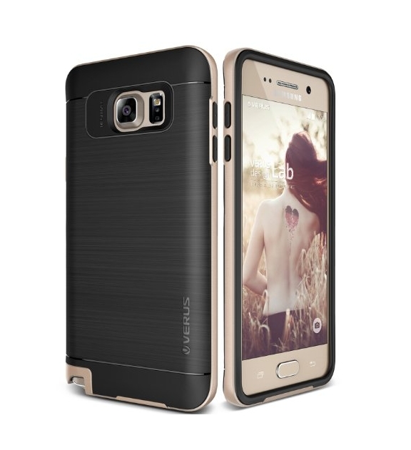 Galaxy Note 5 Case  Verus  High Pro Shield shine gold